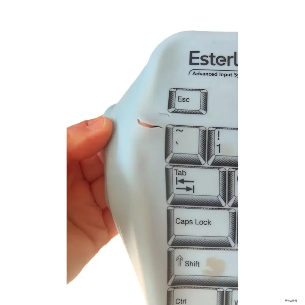 Esterline Advanced Input Systems Medical 104 Essential Washable Keyboard read